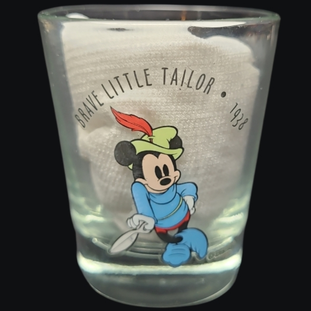 3 VINTAGE DISNEY MICKEY MOUSE SHOT GLASSES - Picture 6 of 6